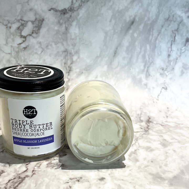 Apple Blossom Lavender Triple Body Butter for wholesale by H2TBody