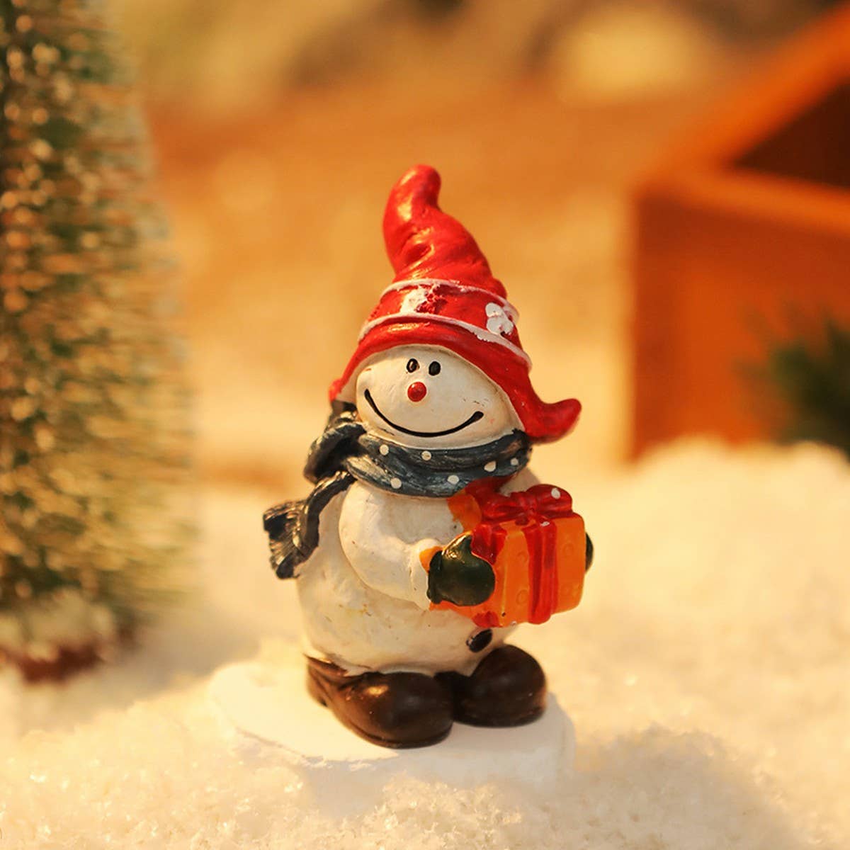 ACCITY - Wholesale Christmas Decoration - Mini Santa Snowman Xmas Desk Ornament Set_CWMM105813