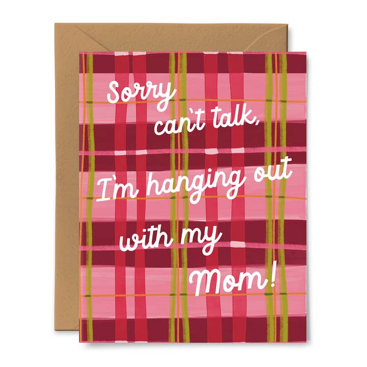 Carte "Moment avec Maman" pour la vente par Pink Pigeon Studio