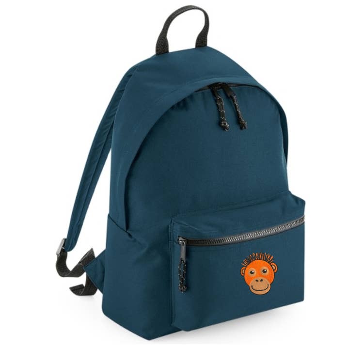 orangutan recycled plastic bottles back pack for wholesale by Tommy & Lottie
