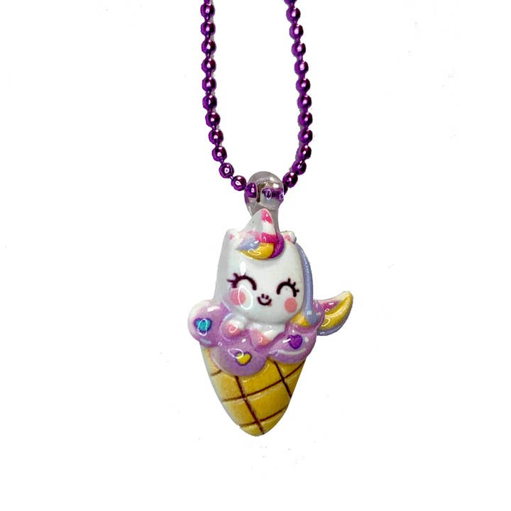 Pop Cutie Accessories & Gifts - Europe - Wholesale Kids Necklace - Kids - Pop Cutie Gacha Donut & Ice Creams Necklaces1