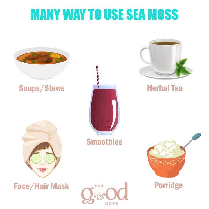 The Good Moss - Wholesale Oral Supplement/Vitamin - Sea Moss Gel - Plain Unflavored5