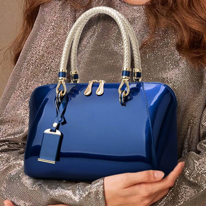 2024 PATENT LEATHER EVENING TOTE BAG_CWAB2636 for wholesale by ACCITY