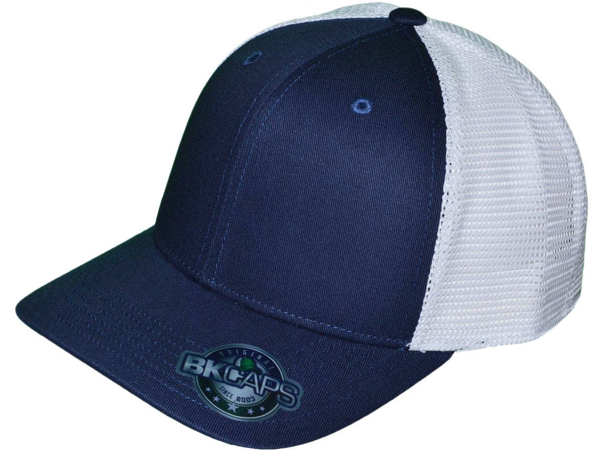 Buck Wholesale - Vendita all'ingrosso Cappellino  da camionista - Unisex - Cappellini Trucker Vuoti - 6 Pannelli Strutturati con Visiera Leggermente Curva5