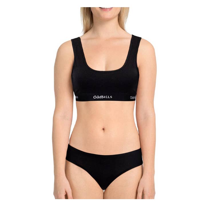 OddBalls – wholesale Bralette – Women's – Classic Black - Ladies Bralette4