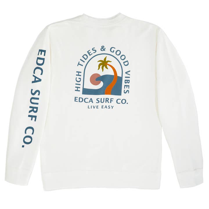 Everyday California - Wholesale Graphic Sweatshirt - Unisex - Sublime Crewneck - Unisex California Surf Beach Sweatshirt