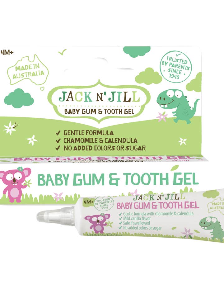 Jack N' Jill Baby Gum & Tooth Gel 15g for wholesale by Jack N' Jill Kids & NFco