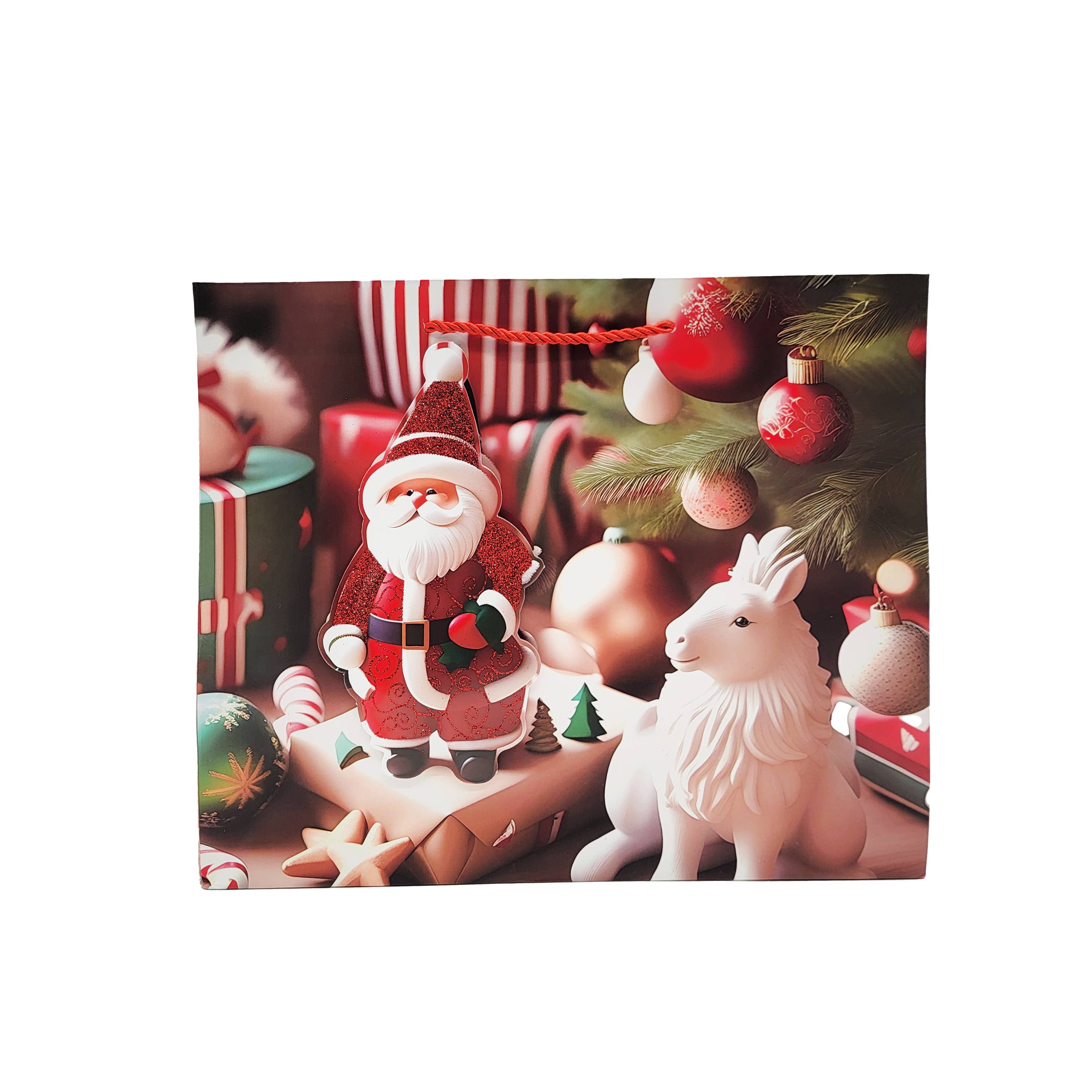 Crover - Wholesale Gift Bag - Christmas Gift Bags – Santa & Holiday Glitter 4 Designs2