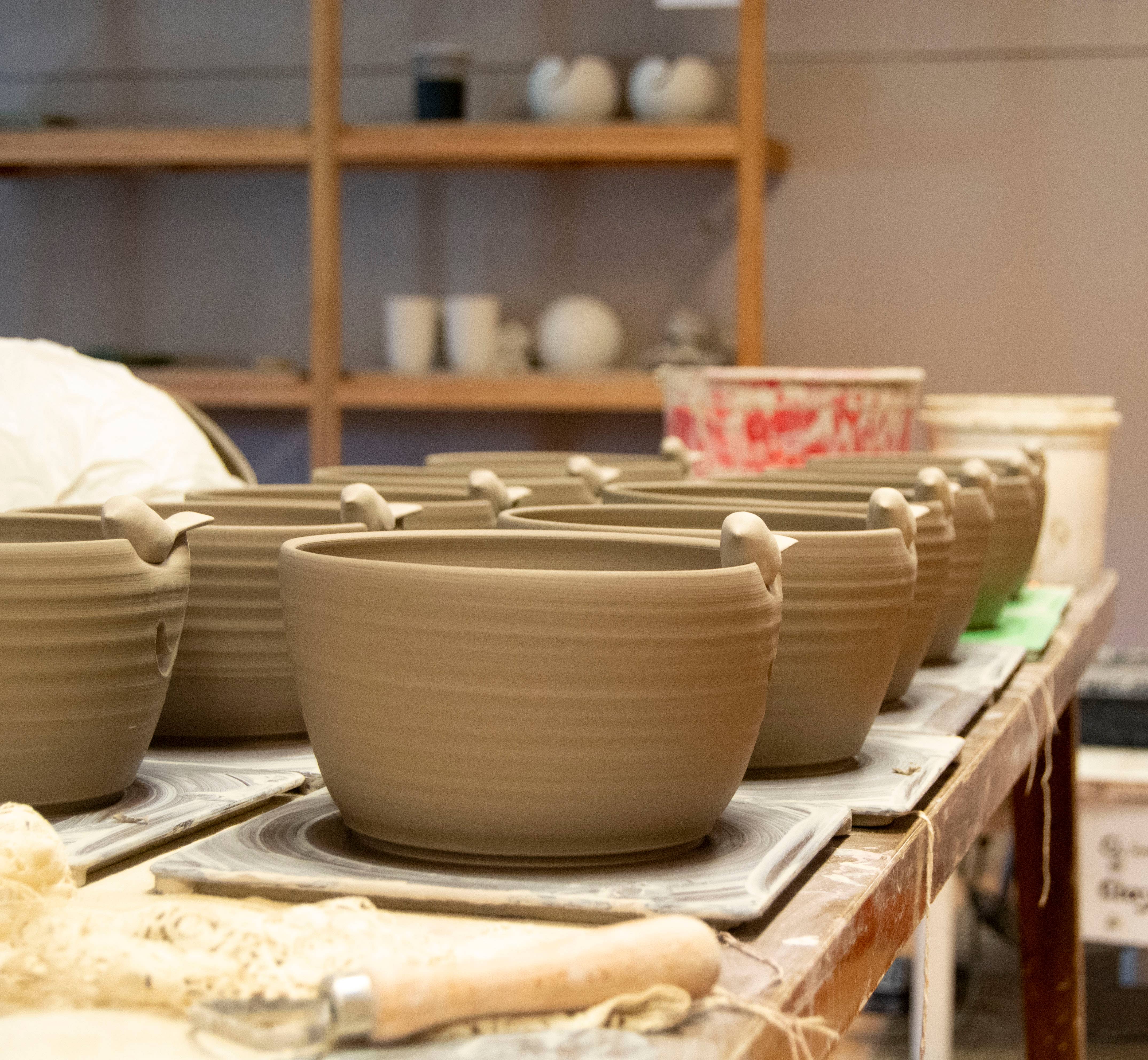 Cōppa Cōllaborative LLC - Wholesale Knitting/Crochet Supplies - Ceramic Birdie Yarn Bowl12