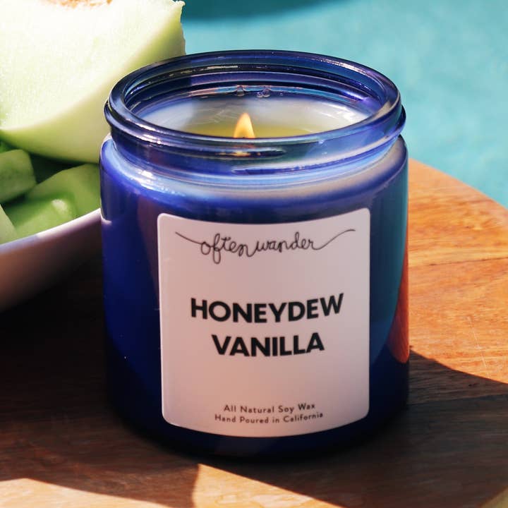 Honeydew Vanilla | Bougie signature pour la vente par Often Wander
