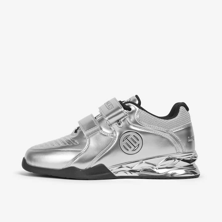 Silver LUXIAOJUN PowerPro I Weightlifting Shoes(Silver) for wholesale on Faire