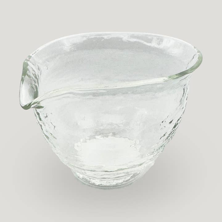 Textured Glass Server for wholesale by White Noise Tea