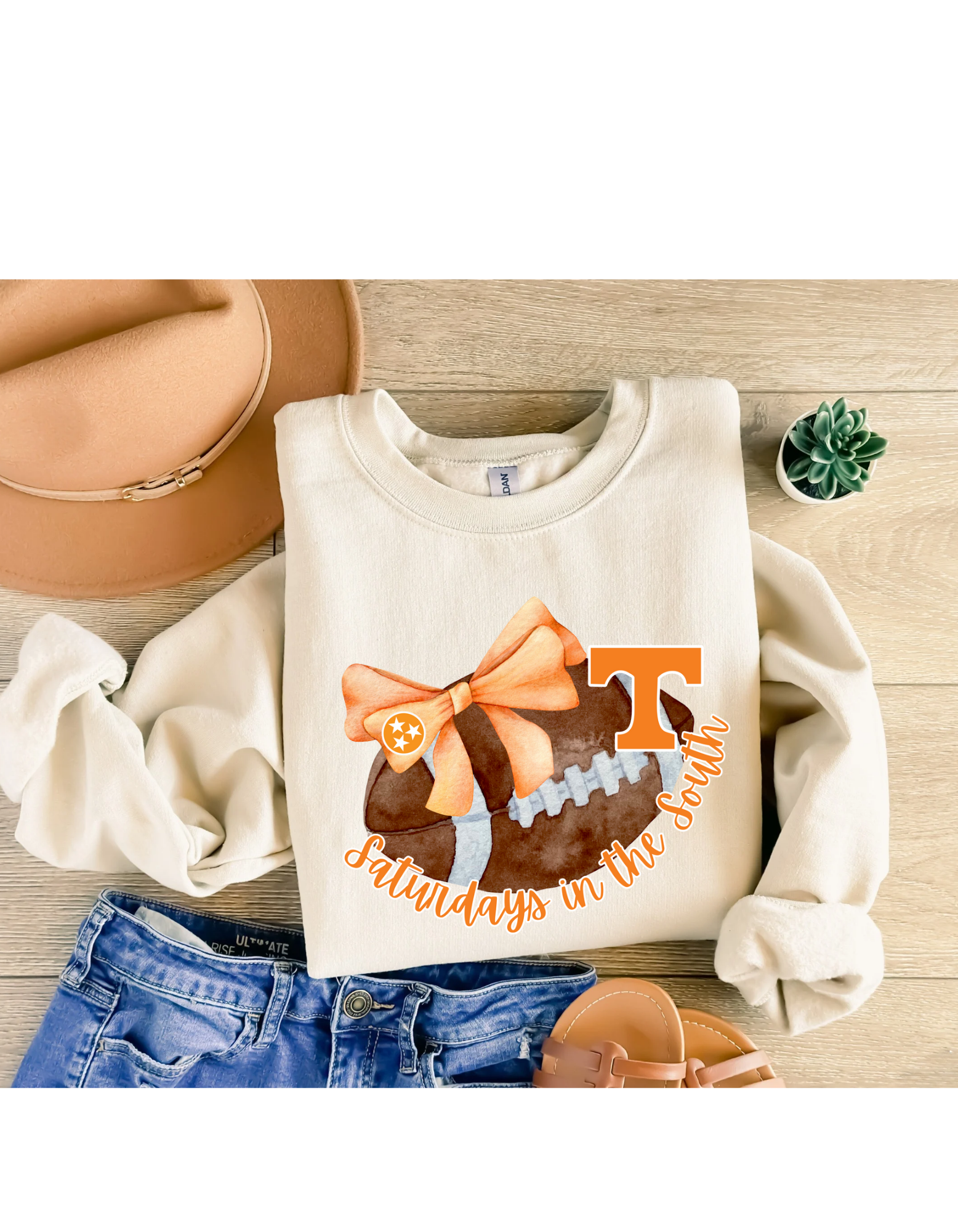 4 little hearts - Wholesale Graphic Sweatshirt - Women's - Tennessee saturdays in the south football sweatshirt 0