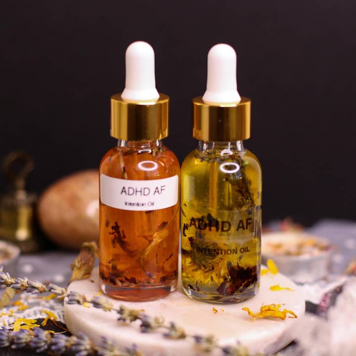 The Pleiadian Altar - Wholesale Essential Oil - ADHD as F*ck - Focus Intention Oil Blend1