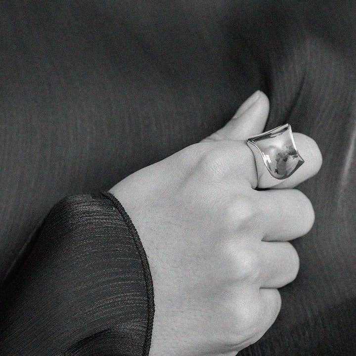 Maslo Jewelry - Wholesale Band/Stacked Ring - Arp Ring