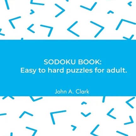 Books by splitShops - Wholesale Coloring & Activity Book - Adult - Sodoku Book: Easy to hard puzzles for adult. - Paperback