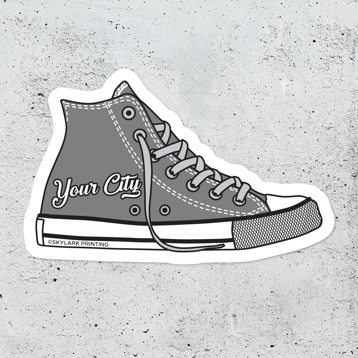 Skylark Printing - Wholesale Sticker - Custom Vintage High Top Shoe  Souvenir Sticker3