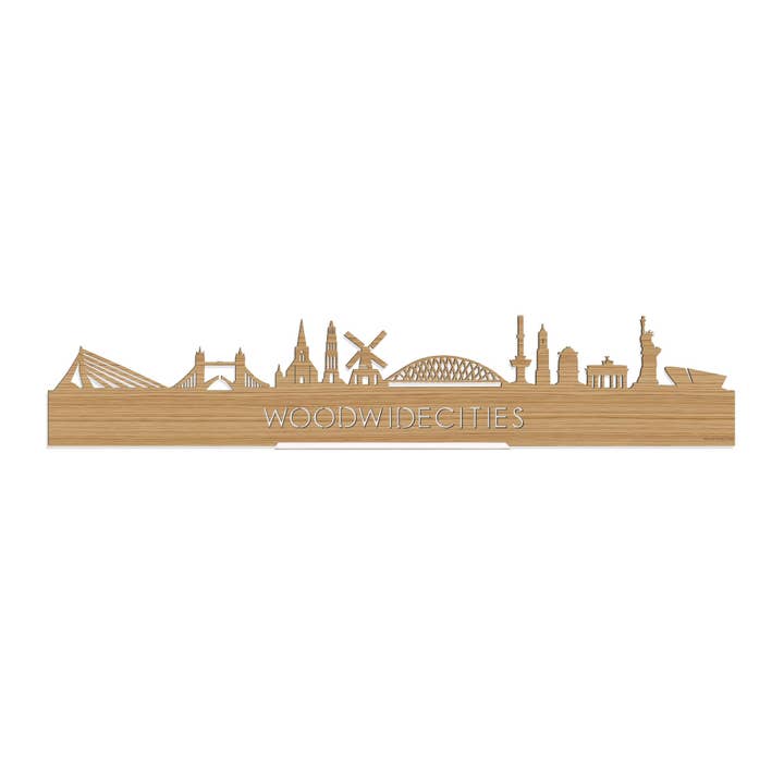 Skyline Standing Woodwide Villes Bambou pour la vente par WoodWideCities