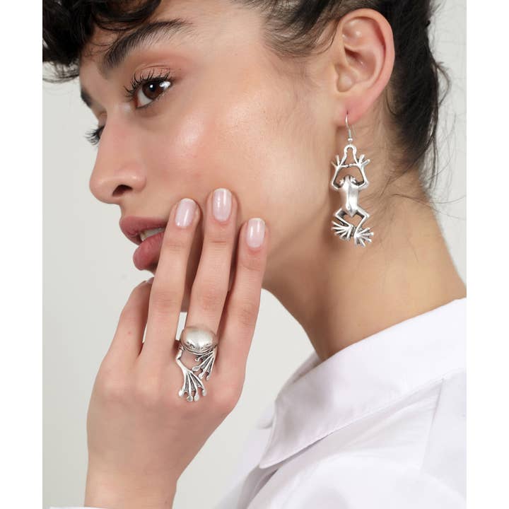 AVENS - Wholesale Jewelry Set - Silver plated boho style hand made women jewelry set