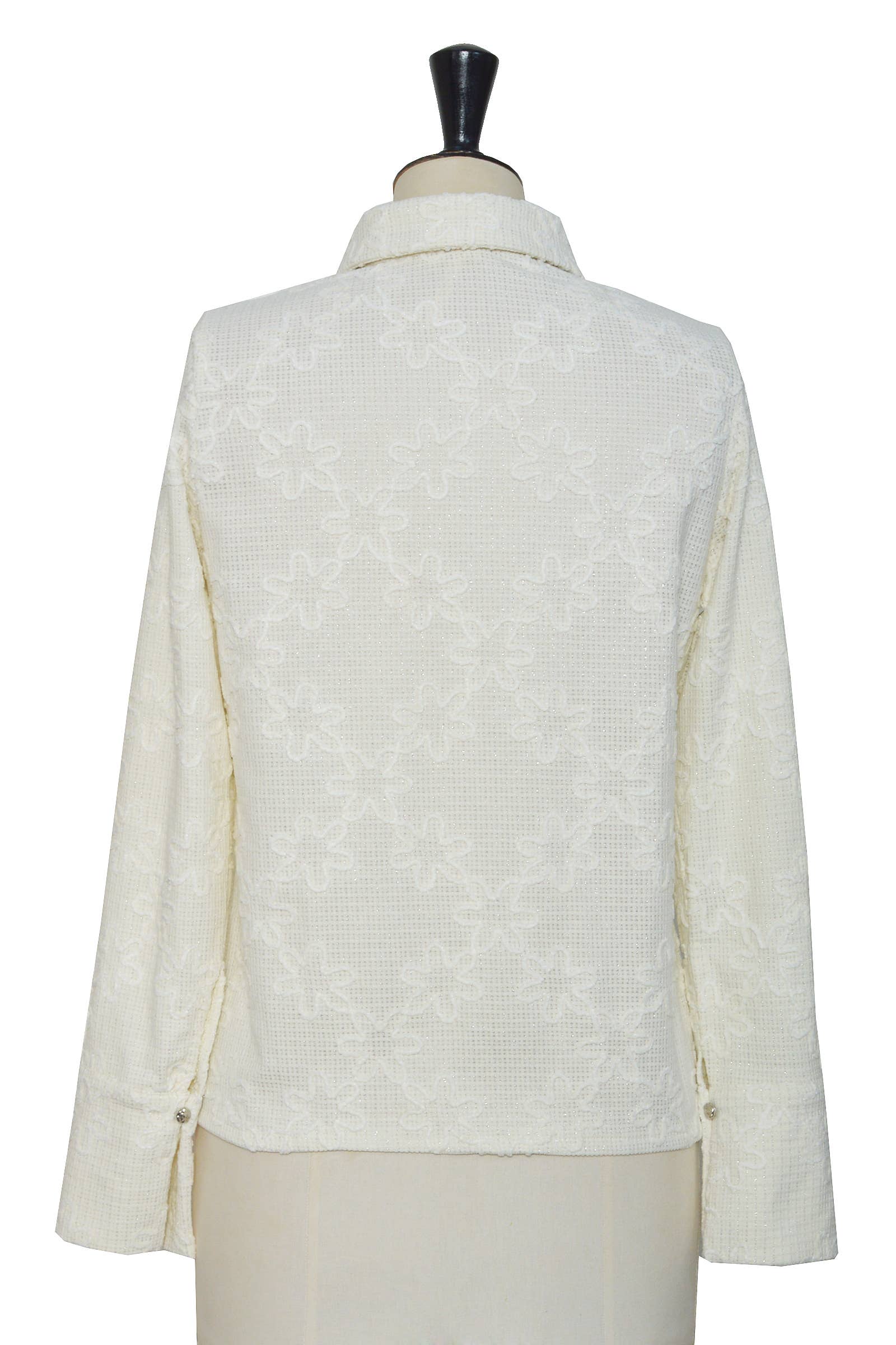 ELLI WHITE - Wholesale Blouse - Women's - Embroidered floral blouse1