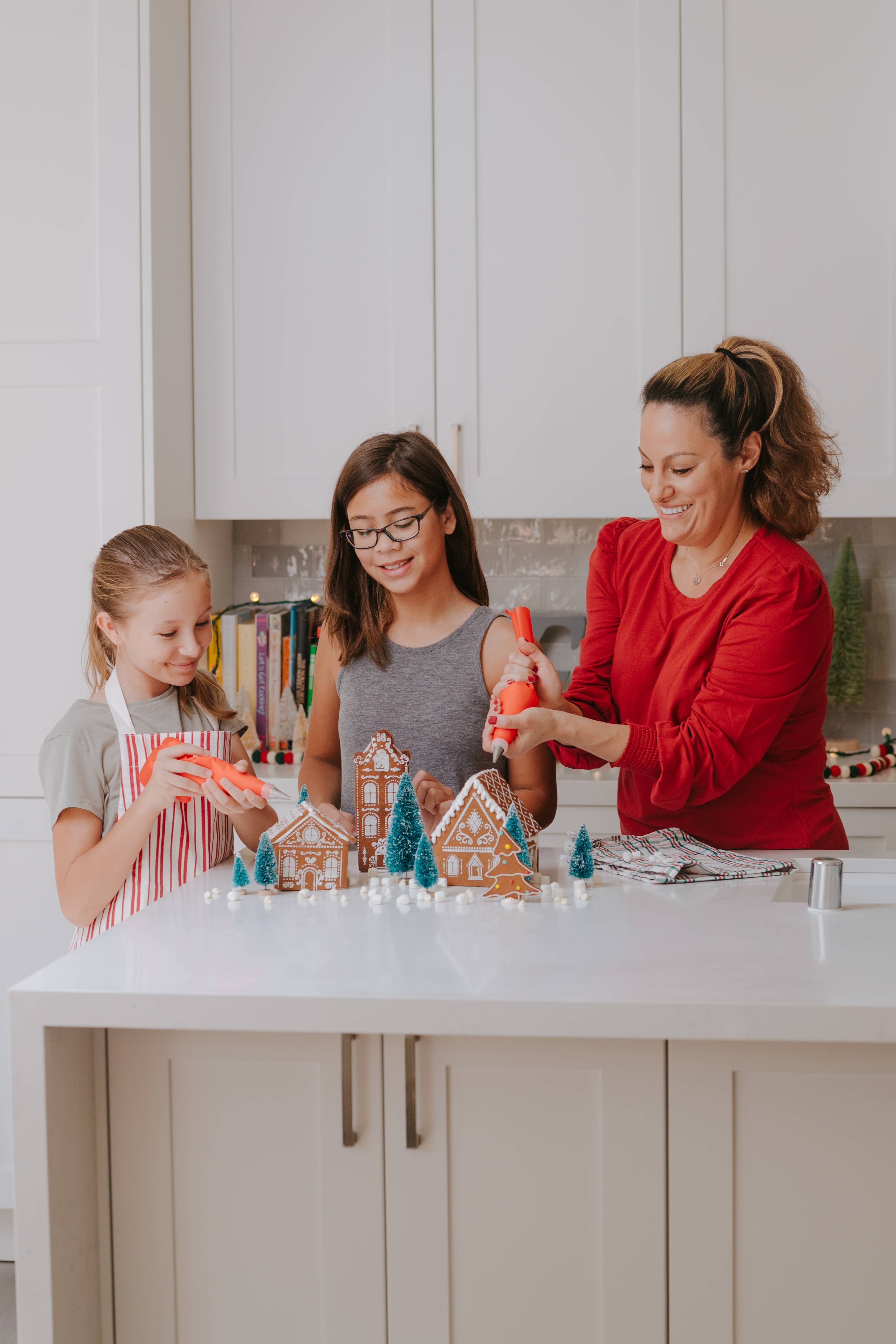 Handstand Kitchen - Vendita all'ingrosso Kit fai da te per alimenti - Crea il tuo villaggio di pan di zenzero – Tagliabiscotti e strumenti per glassa7