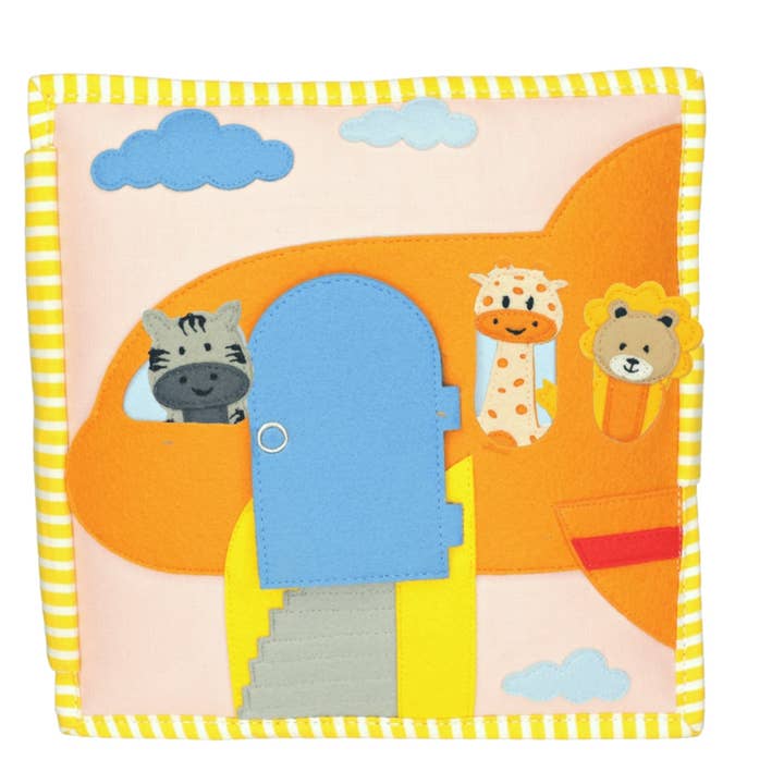 Quiet Book Montessori Toy - Globetrotter for wholesale by Jolly Designs GmbH