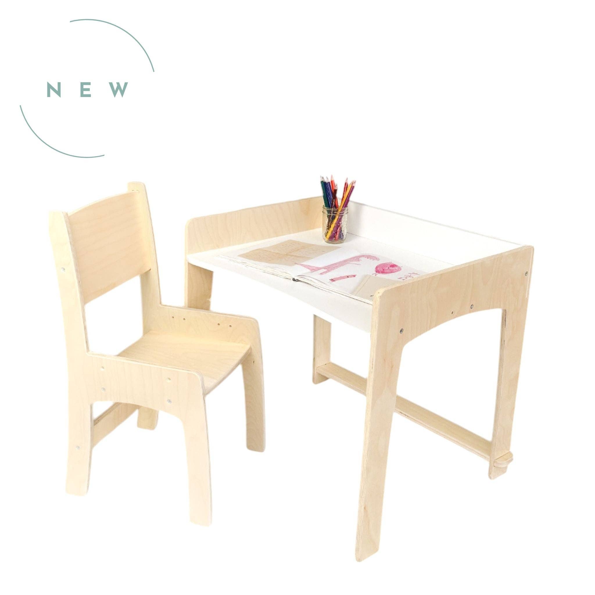 Sapiens Child - Wholesale Desk Set - LUMEN - Big Kid Desk & Chair | Adjustable Height Study Table1