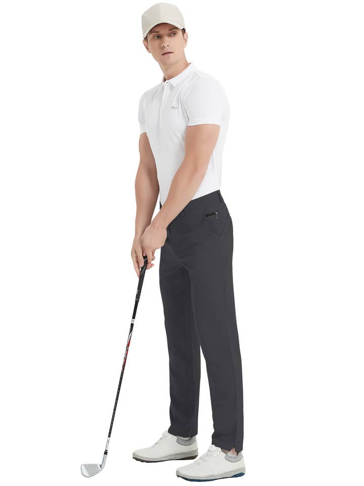 Qing Dao Lai Si Ma Te Fang Zhi You Xian Gong Si - Wholesale Pants - Men's - Men's Stretch Tech Performance Golf Pants Solid & Printed3