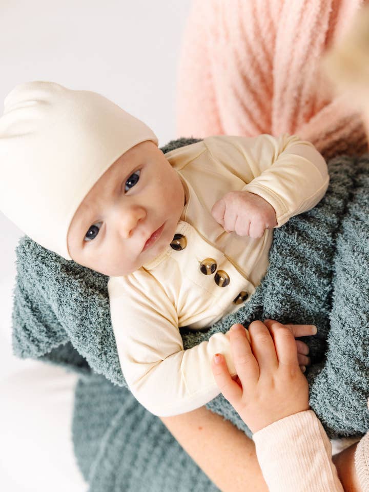 Lou Lou & Company - Wholesale Bedding Blanket - Kids & Baby - Chenille Blanket - Ocean Blue - Small & Large