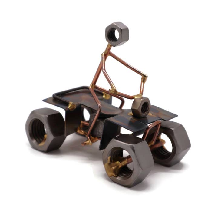 Rock Creek Metal Craft - Wholesale Decorative Tabletop Object - 4 Wheeler, Quad