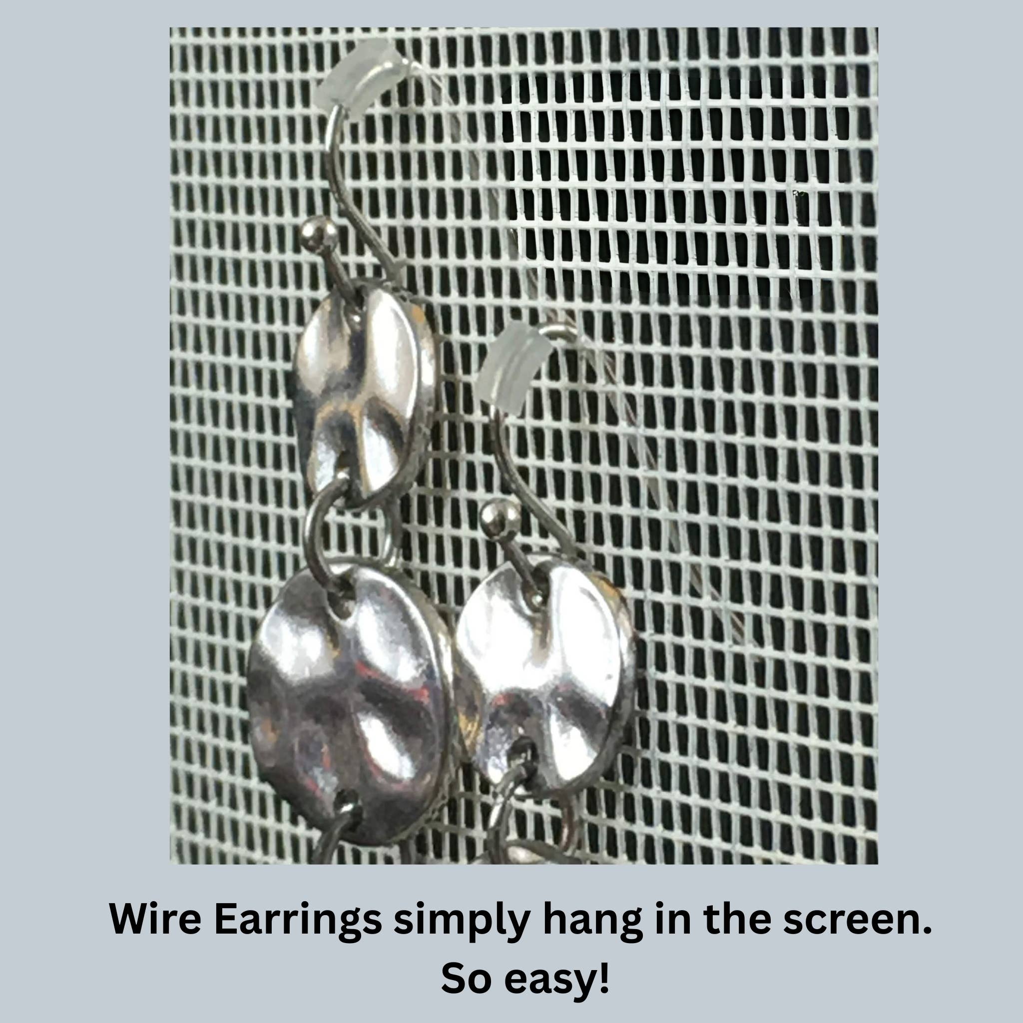 Earring Holder Gallery - Wholesale Jewelry Stand & Display - Classic Earring Holder - Heart Swirl4