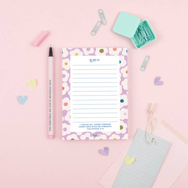 Taccuino floreale con versetti biblici per la vendita all'ingrosso da parte di Ali Marriott