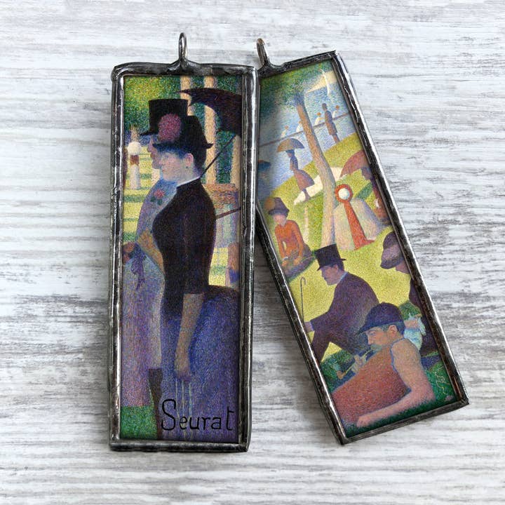 Seurat Art Museum Christmas Ornament & Charm for wholesale by Homestyle Charlie