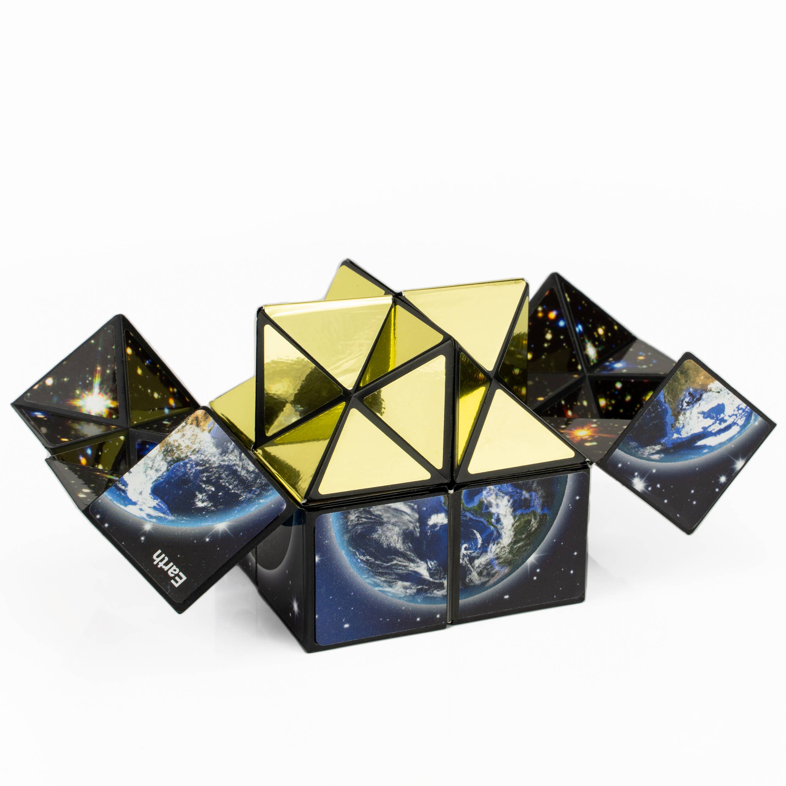California Creations - Vente Puzzle – enfant - StarCube Cosmos - Puzzle géométrique transformable sur le thème de l'espace16