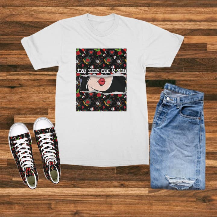 Love Cost Sneakers Hightop Canvas Shoe for wholesale by IAKAM