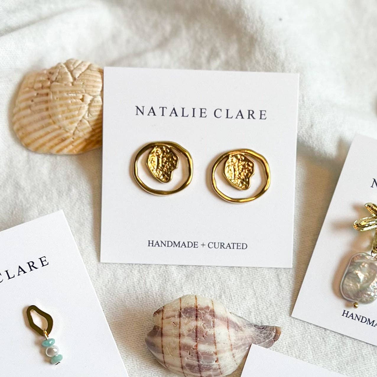 Natalie Clare Collections - Wholesale Stud/Post Earrings - Shoal Earring Stud2