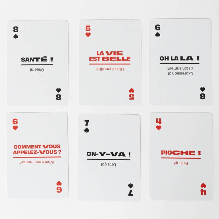 Lingo Playing Cards - Wholesale Playing Cards - French Travel Playing Cards
