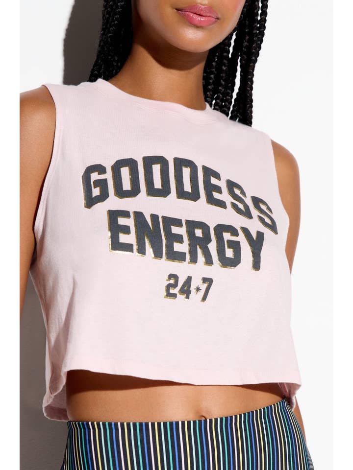 PINK DUNES Goddess Spirit Crop Tank for wholesale on Faire3