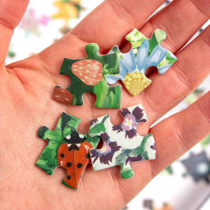 1canoe2 | One Canoe Two Paper Co. - Wholesale Puzzle - Adult - Garden Blooms - 500 Piece Jigsaw Puzzle