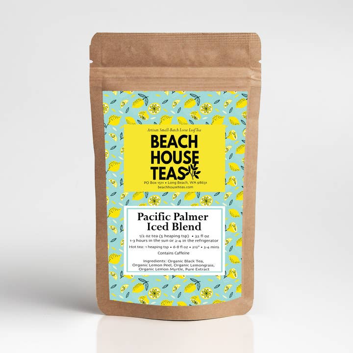 Thé artisanal en vrac Pacific Palmer Iced Blend pour la vente par Beach House Teas