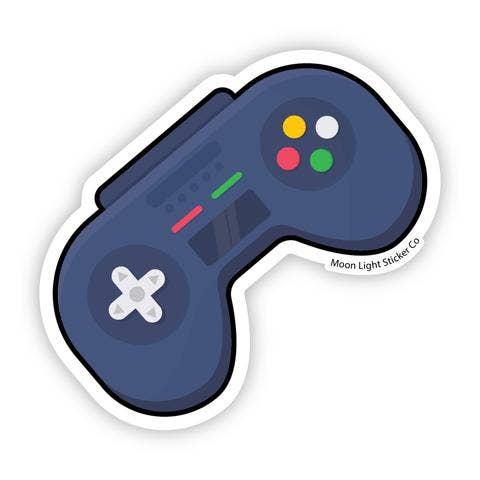 Spil Controller Sticker for engroshandel hos Moon Light Sticker Co