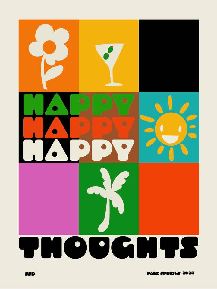 BE HAPPY for wholesale by Smart Shark Designs