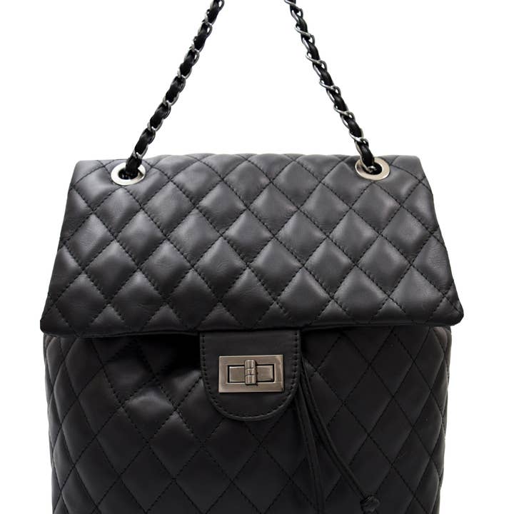 QUILTED NAPPA LEATHER BACKPACK 179 for wholesale by Canetti Roberto