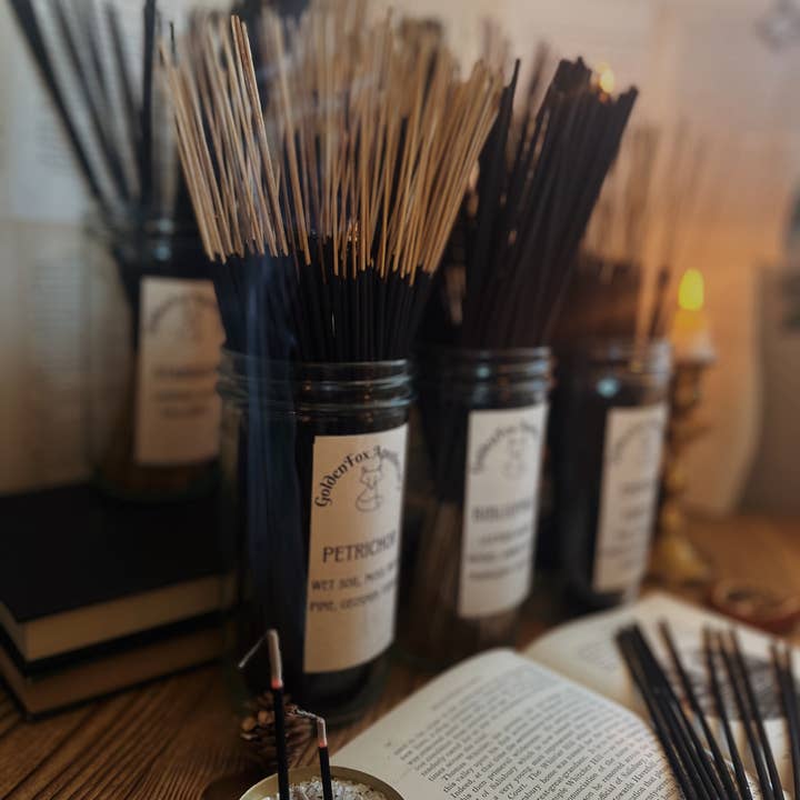Golden Fox Apothecary - Wholesale Incense - Bookish Incense | Handmade Incense | Bookish