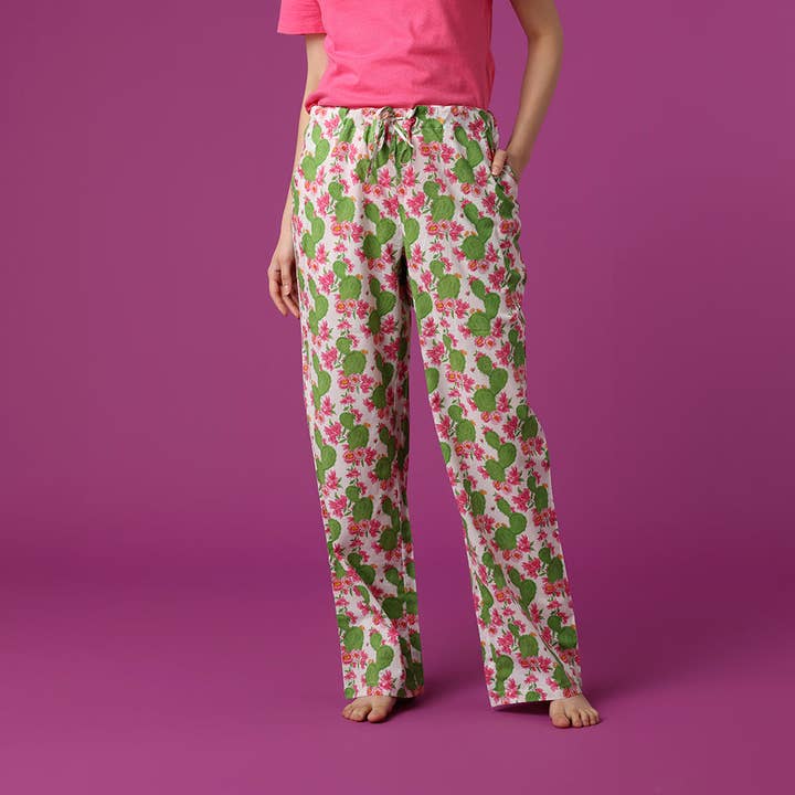 Multi Cactus Flower Pant i en påse för wholesale på Faire
