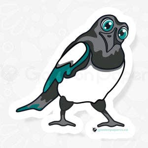 Pega-rabuda Mistificada | Autocolante de Vinil por atacado de Good on Paper