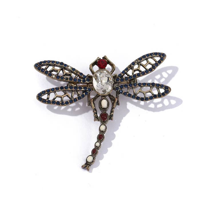 Ole - Wholesale Brooch - Dragonfly Alloy Brooch PA51565