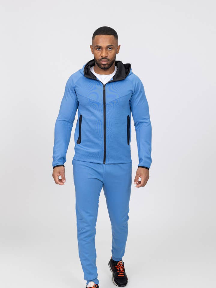 Tweekleurig joggingpak E686-5 voor wholesale door Zayne Paris