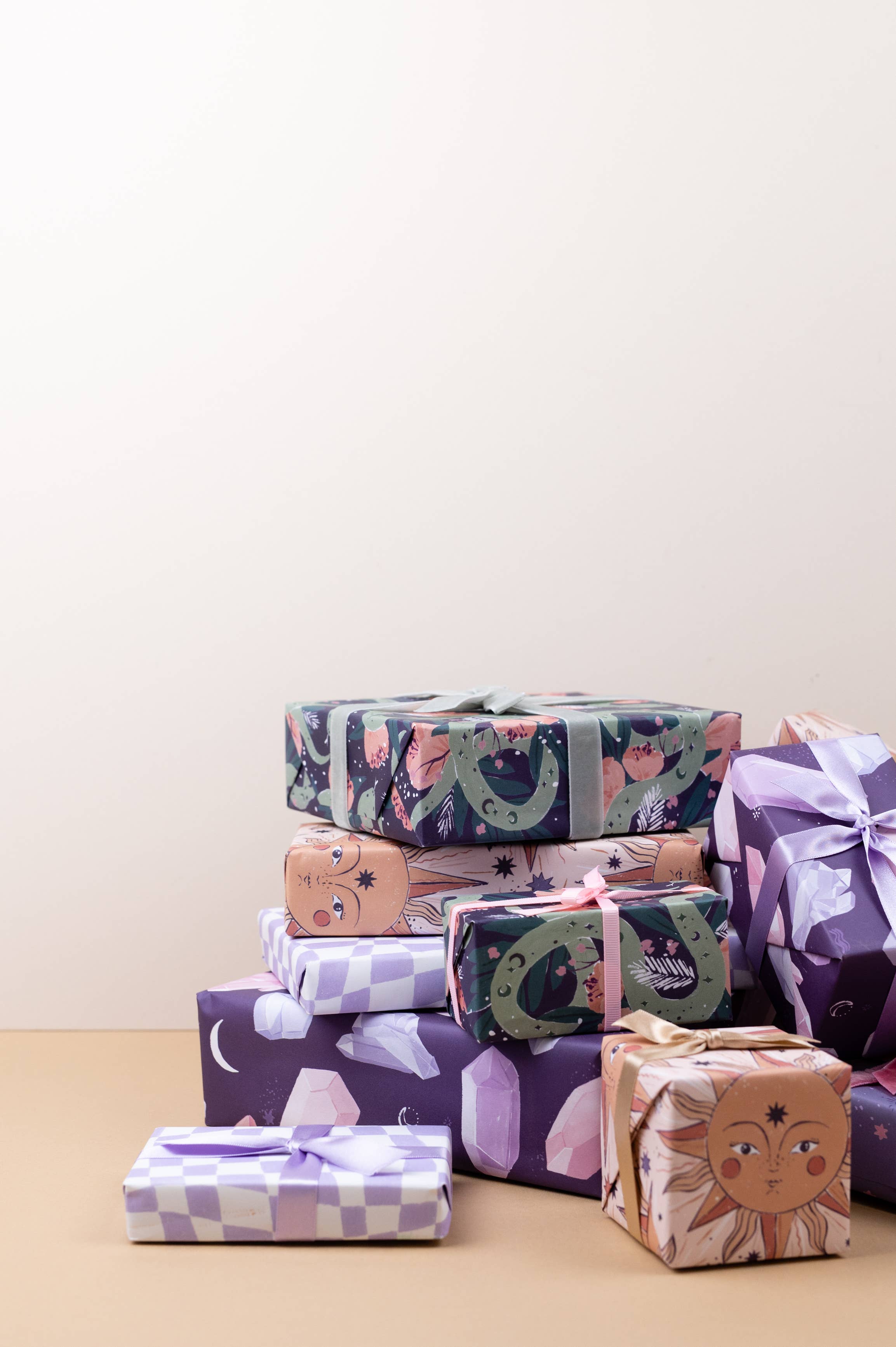 Sister Paper Co. - Vendita all'ingrosso Carta da regalo in fogli - Foglio di carta da regalo Mystical Snake | Carta da regalo | Craft7