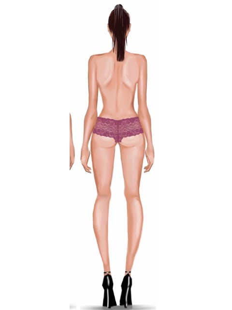 House of Desire – Engroshandel Undertøj - Dame – CAITLIN BLOMSTRET BLONDE CHEEKY79